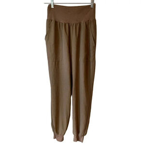 Zenana High Waist Stretch Casual Pull On Jogger Pants Women Size M Pockets